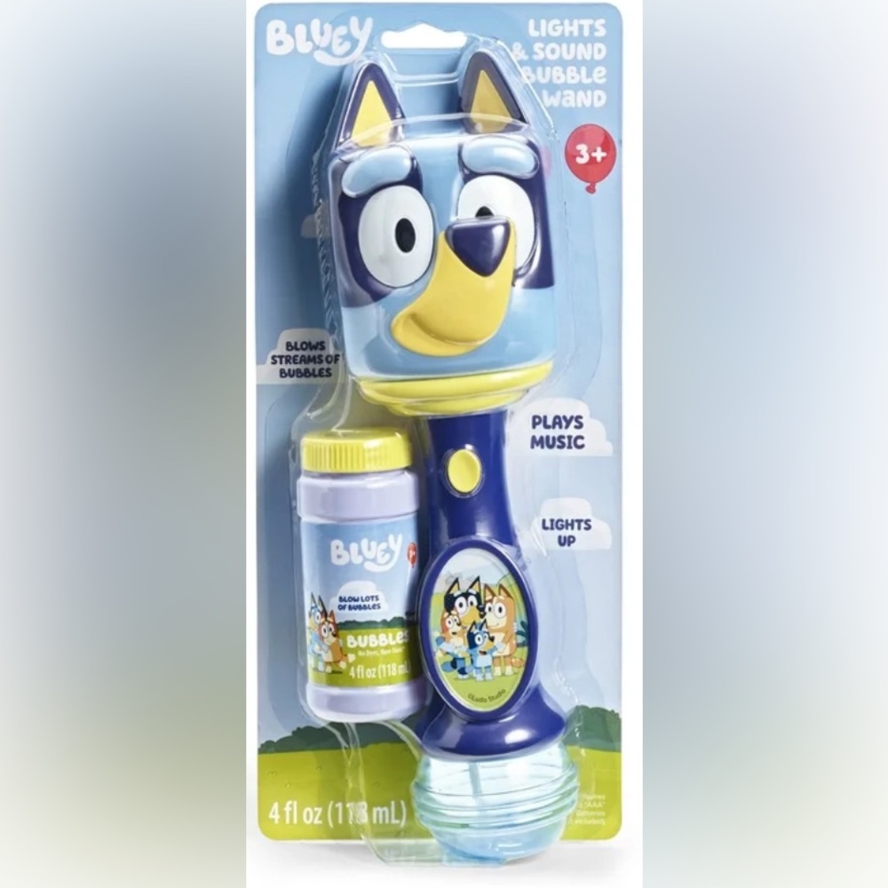 Bluey Light & Sound Bubble Wand - Picture 4 of 5